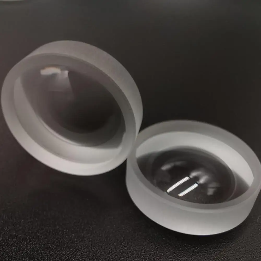 
High Precision AR Coating F4 Material Customization Spherical Biconcave Optic Glasses Lenses 