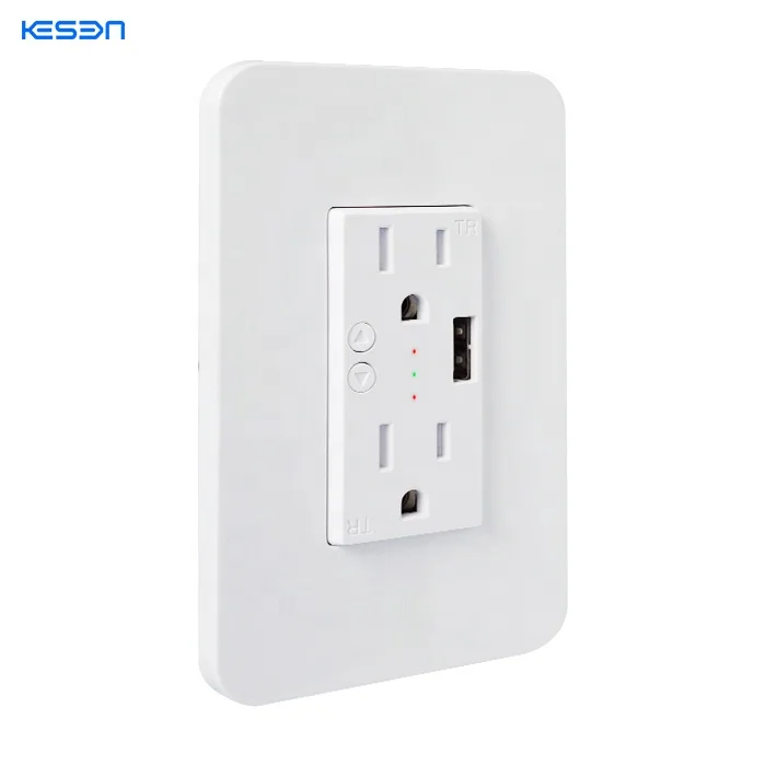 220v  US Smart Wall Socket Wifi Wall Socket With Switch Smart Socket wifi smart plug