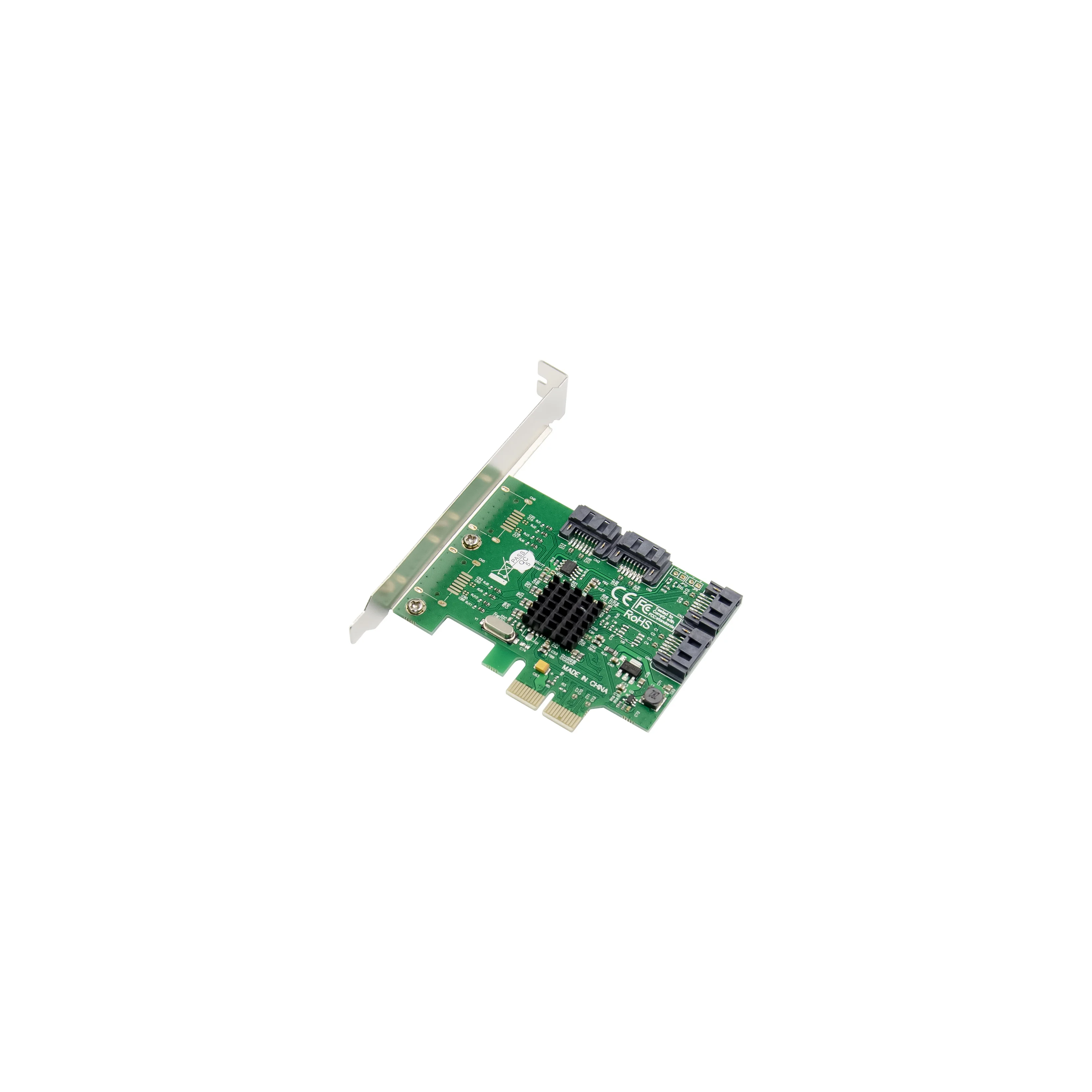 Чипсет 88SE9230 с 4 портами PCI Express, интерфейс RAID SATA, Карта контроллера