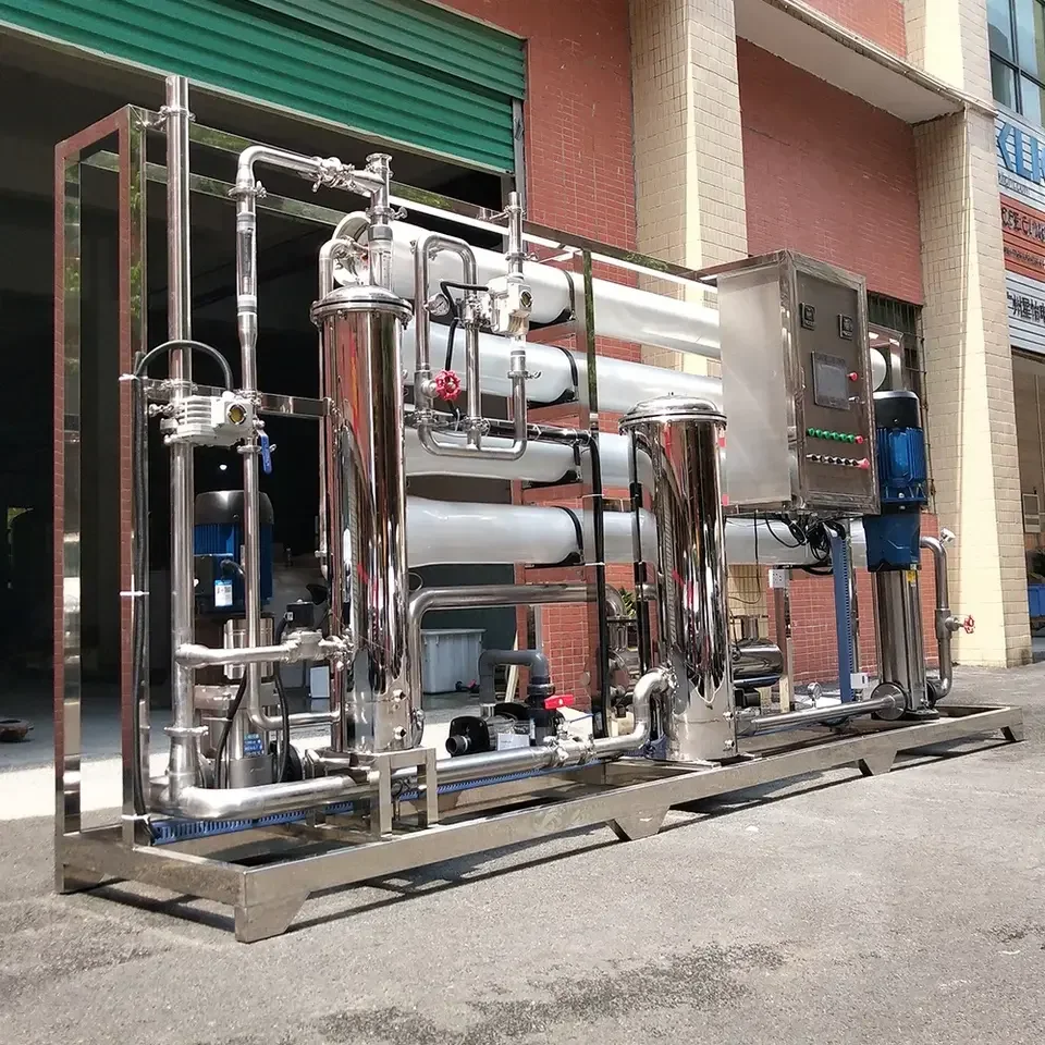 Reverse osmosis water purifier machinery suitable for industrial reverse osmosis water treatment plant equipment
