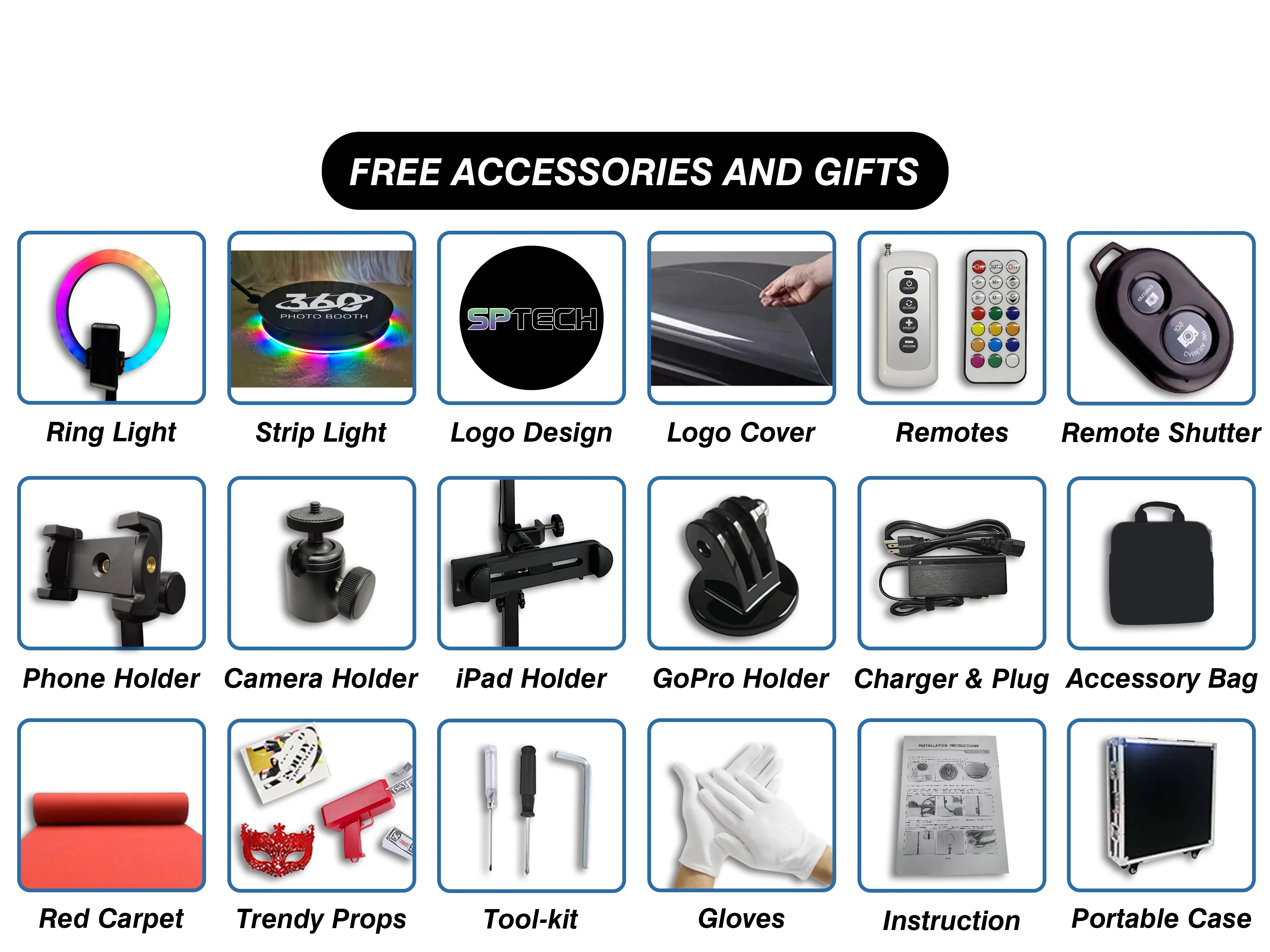 360 photo booth electric rotating display stand portable selfie 360 spinner degree photo booth