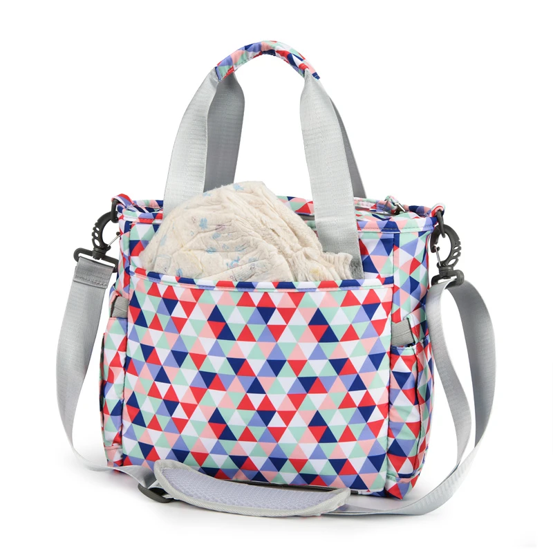 Wholesale Travel Diaper Tote Baby Bag Large Capacity Diaper Bag Tote Waterproof Fashion Diaper Bag