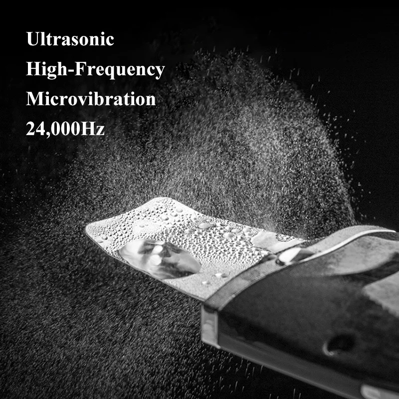 Sonic Facial Dead Skin Cleaning Ultrasound Face Spatula Peeling Machine Blackhead Remover Ion Ultrasonic Skin Scrubber