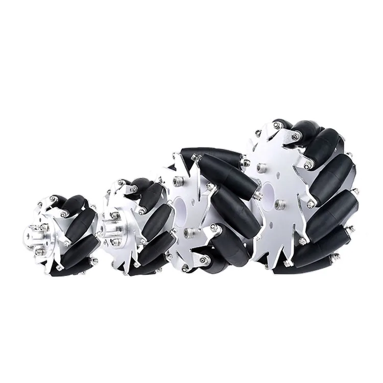 TZBOT 60 мм алюминиевые колеса Mecanum для робота AGV