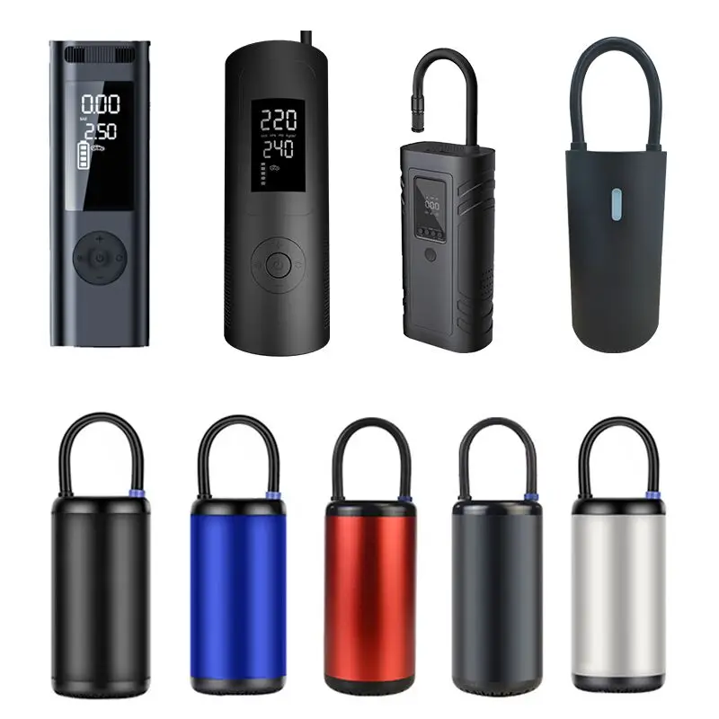 car portable Air Pump Emergency vehicle tools tyre repair kit puncture repair tool kit Tire Inflator Air Compressor Air Pump