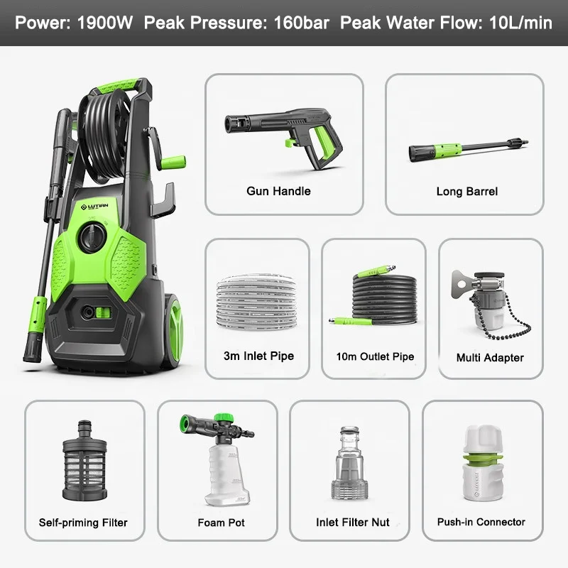 New Product Portable Steam car washing machine systems fully automatic high pressure tunnel car wash machine