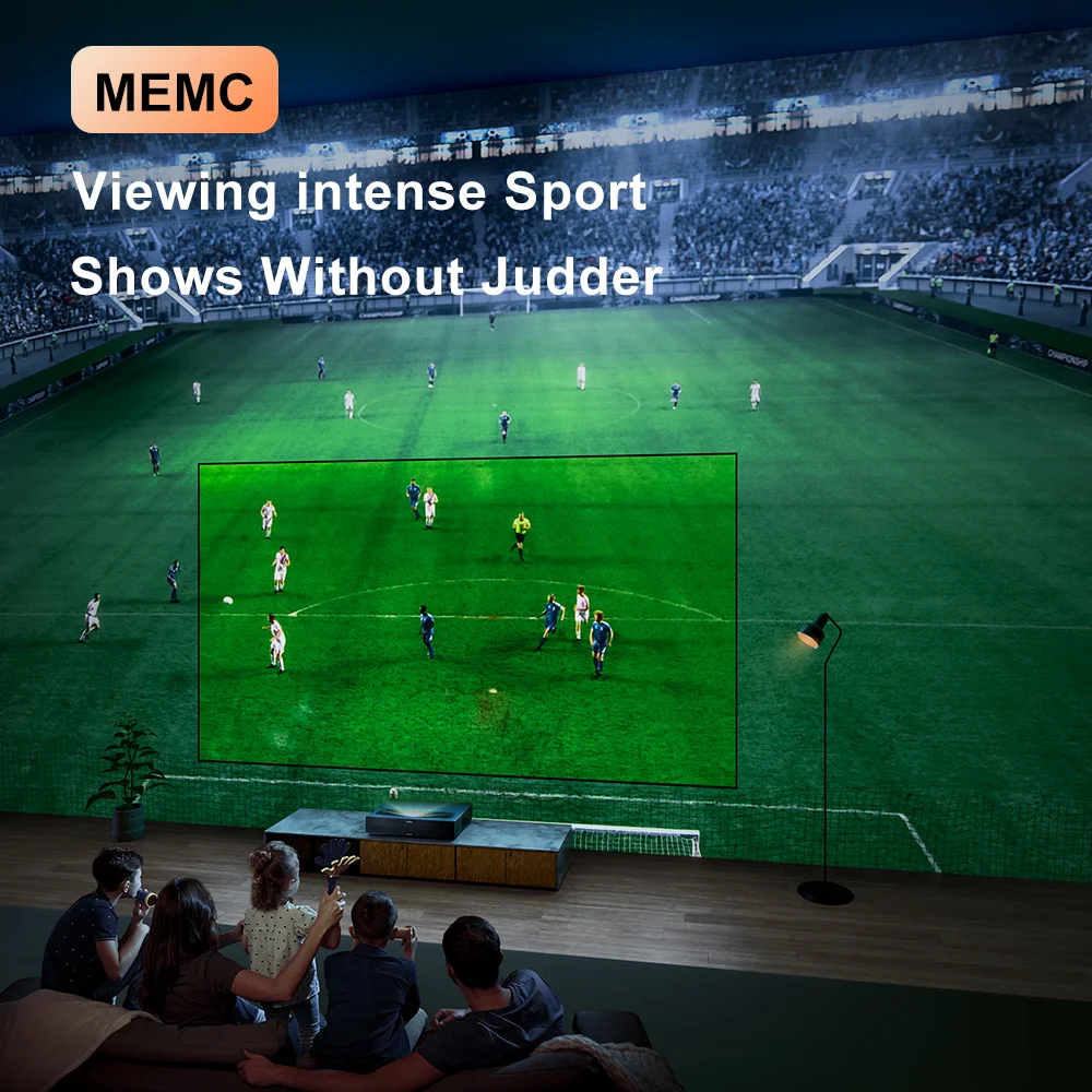 Formovie Theater Premium Google TV 2200 ISO Lumens Native 4K Smart Home Theater Ultra Short Throw DLP 4K Laser Projector