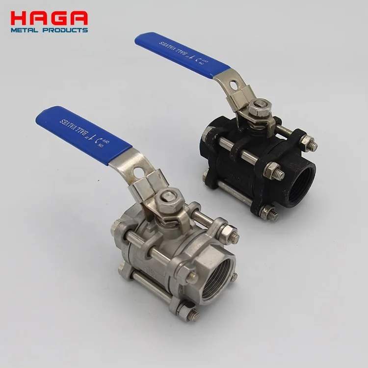 Stainless Female Thread Ball Valve Dn40 Pn25 Chlorine Ball Valve Duplex Ball Valve