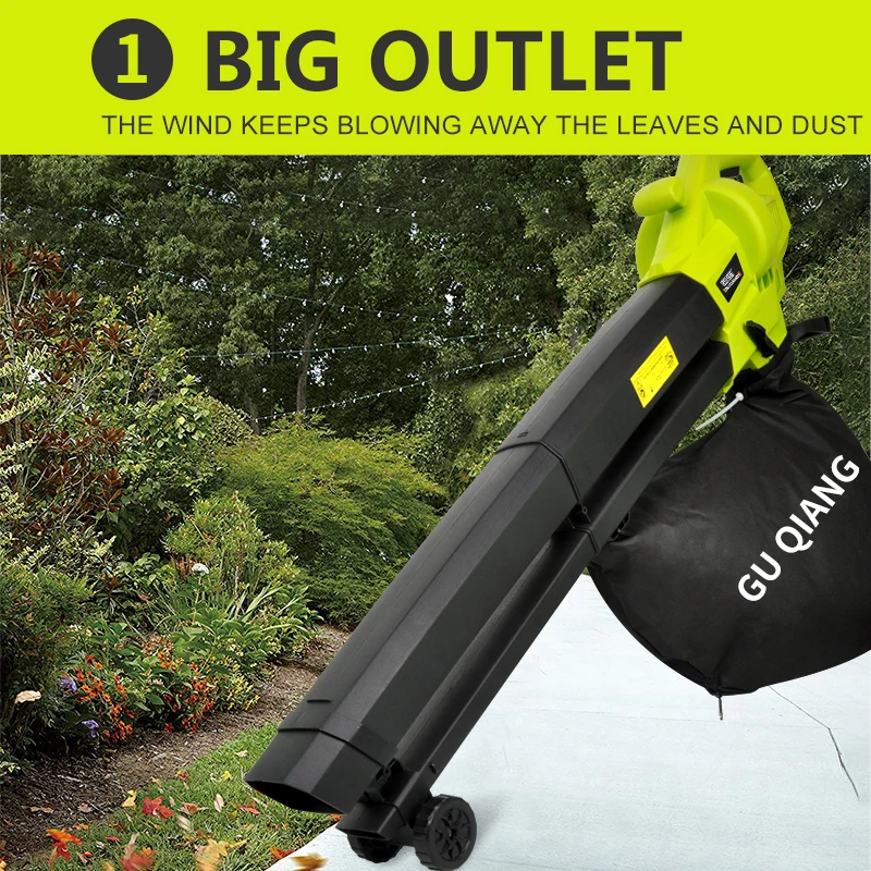 Electric Air Leaf Vacuum Motor Blower