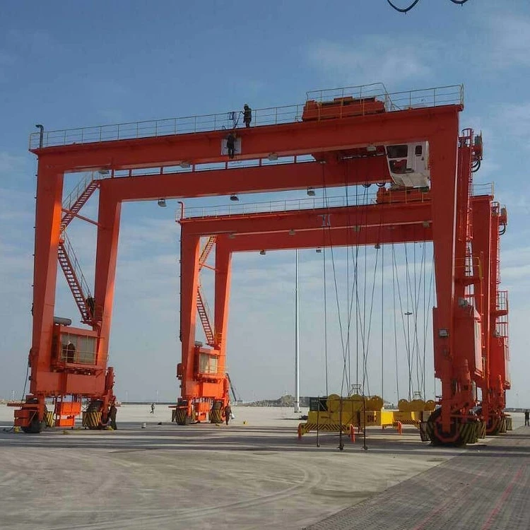Port container straddle carrier crane price