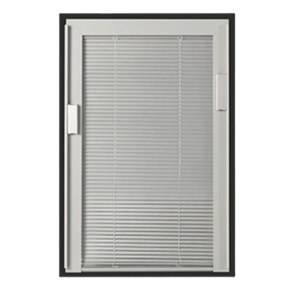 Popular energy-saving magnetron shutter blind windows door in-building