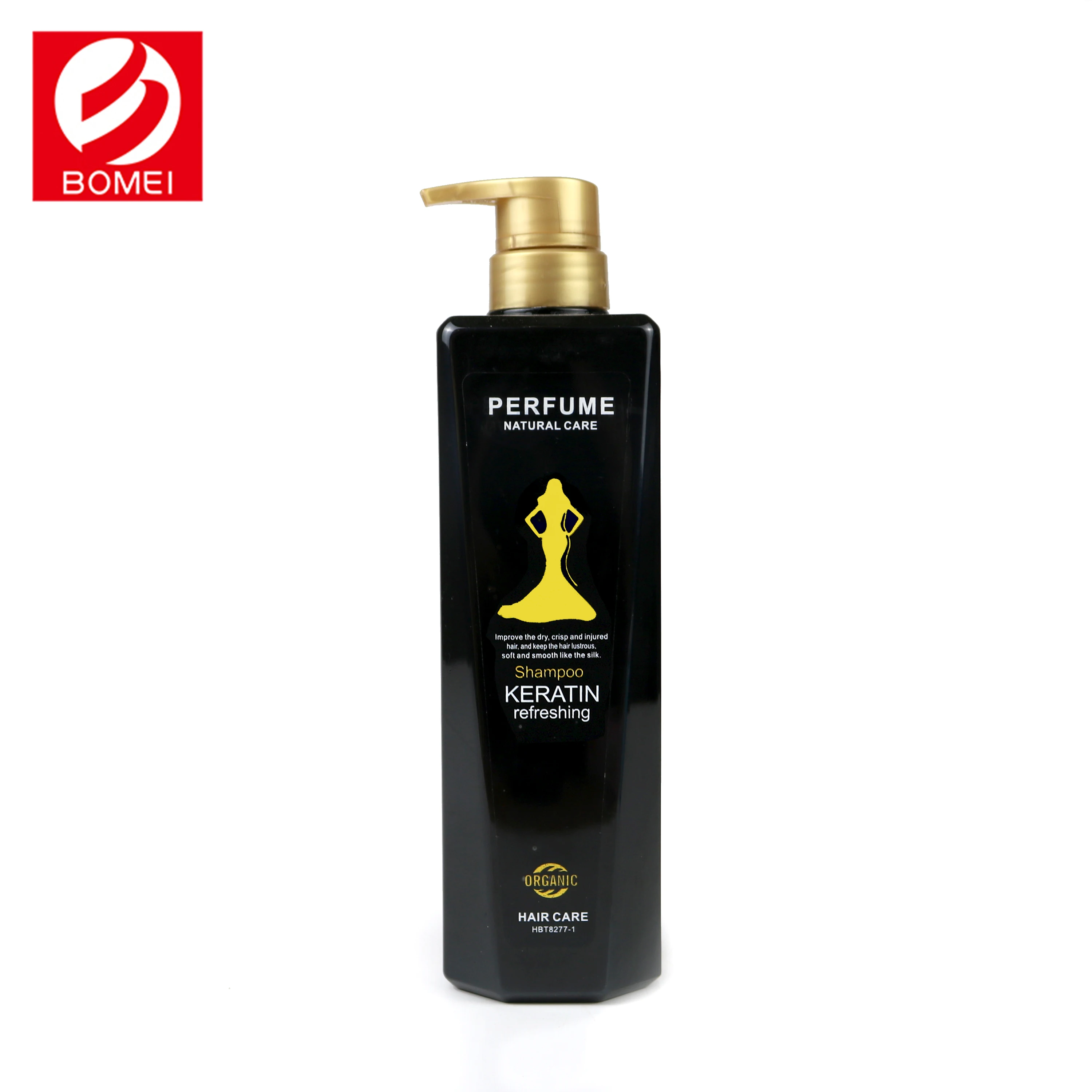 
Natural hair care refreshing anti oily hair shampoo keratin hair treatment set 