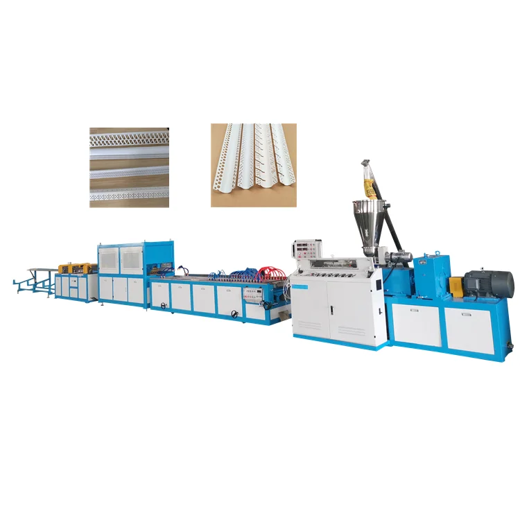 pvc machine for uk v corner, pvc machine v corner, pvc corner bead machine production