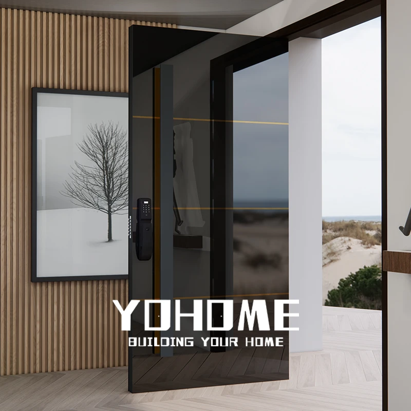 Israel security door bullet proof keyless entry home electronic luxury security door Jamaica steel security door