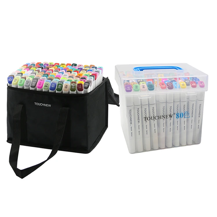 Professional Art Markers Tips TOUCHNEW-T7168 Colors Art Drawing/Painting Manga Markers Alcohol Base Sketch Marker Pen