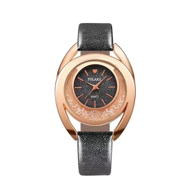 
Luxury Brand Women Starry Sky Dial Casual Watch Fashion Simple Style Leather Quartz Ladies Wristwatch For Gift 