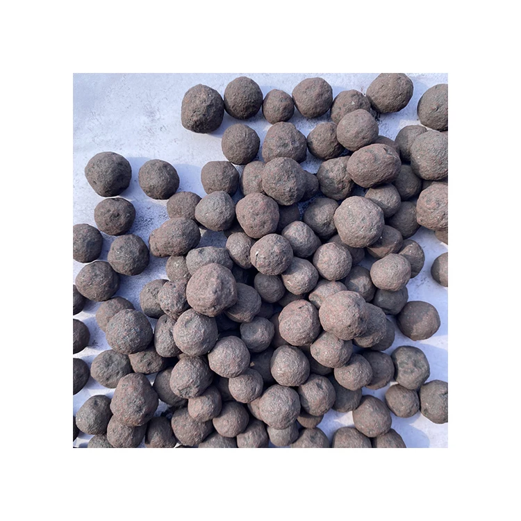Низкоалюминиевые гранулы железной руды Fe 62, высокая прочность на давление