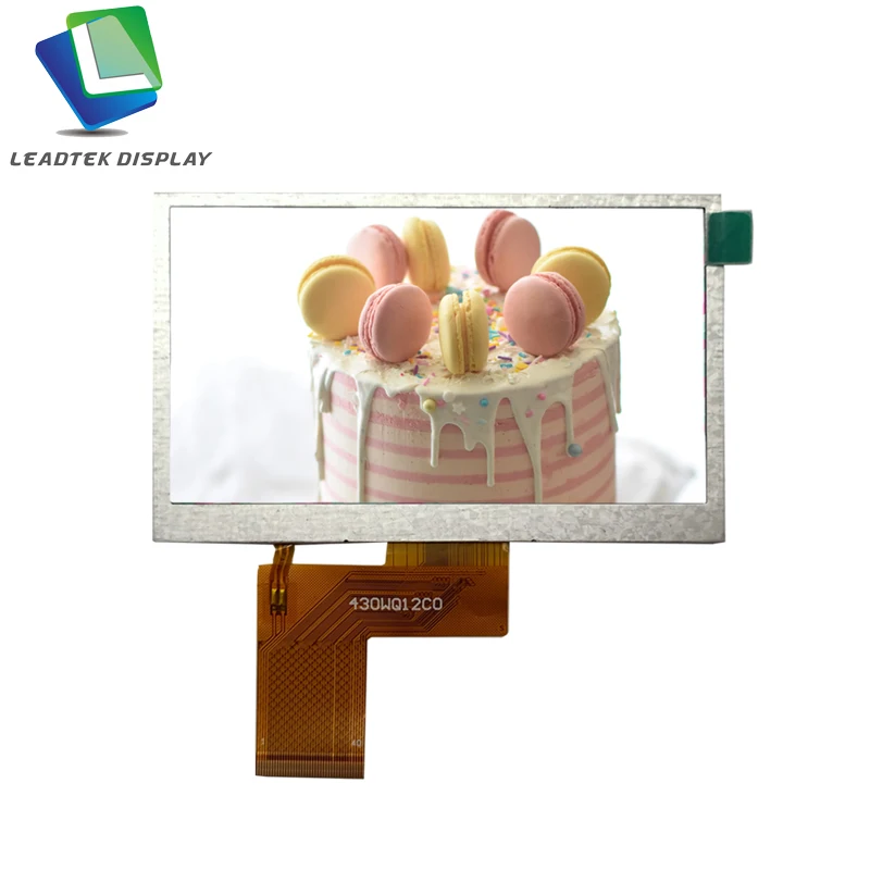 4.3 inch  tft lcd screen 480(RGB)x272  RGB interface with 300nits Display Module