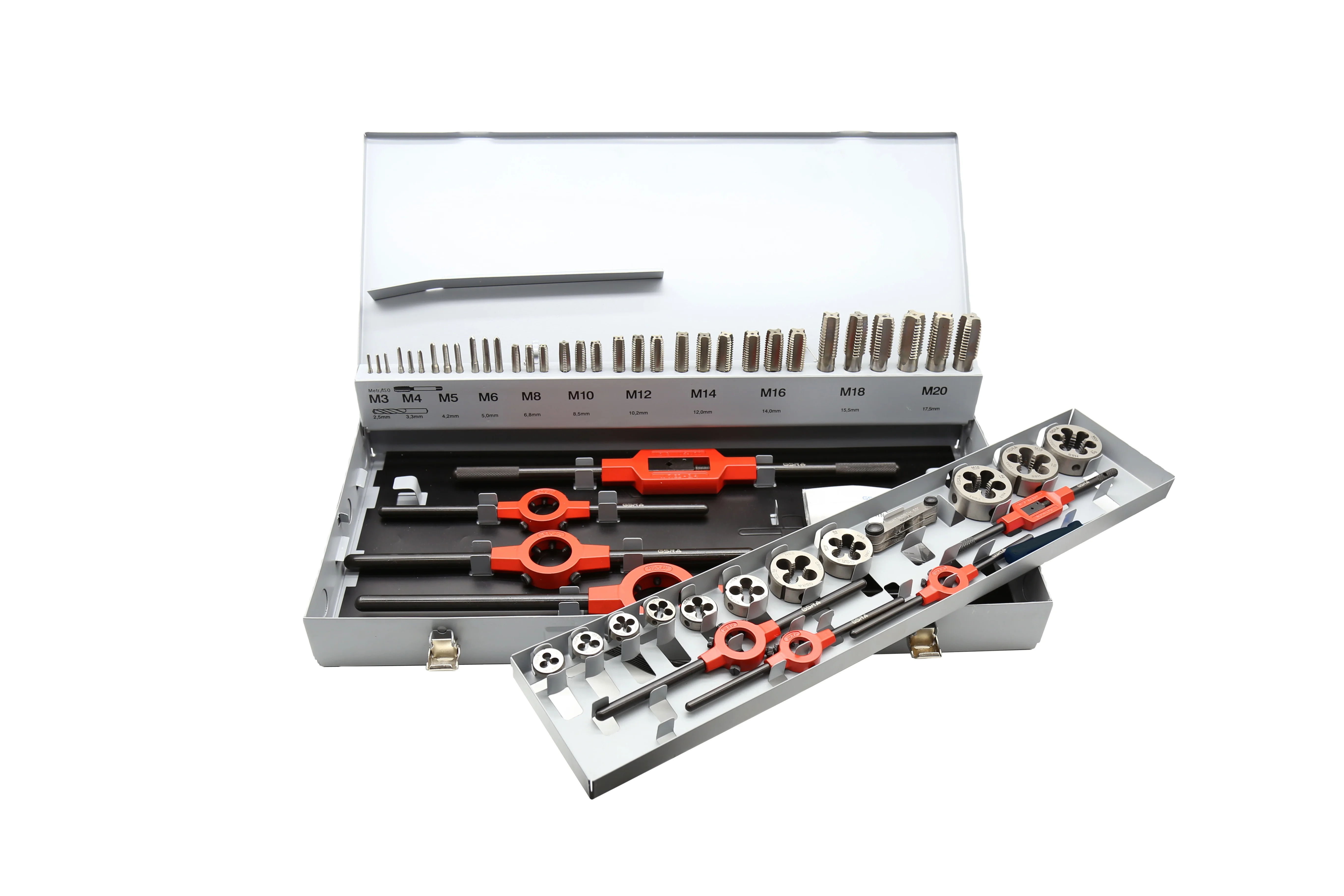 GSR HSS Metric thread tools machine Tap & Die Set for thread cutting