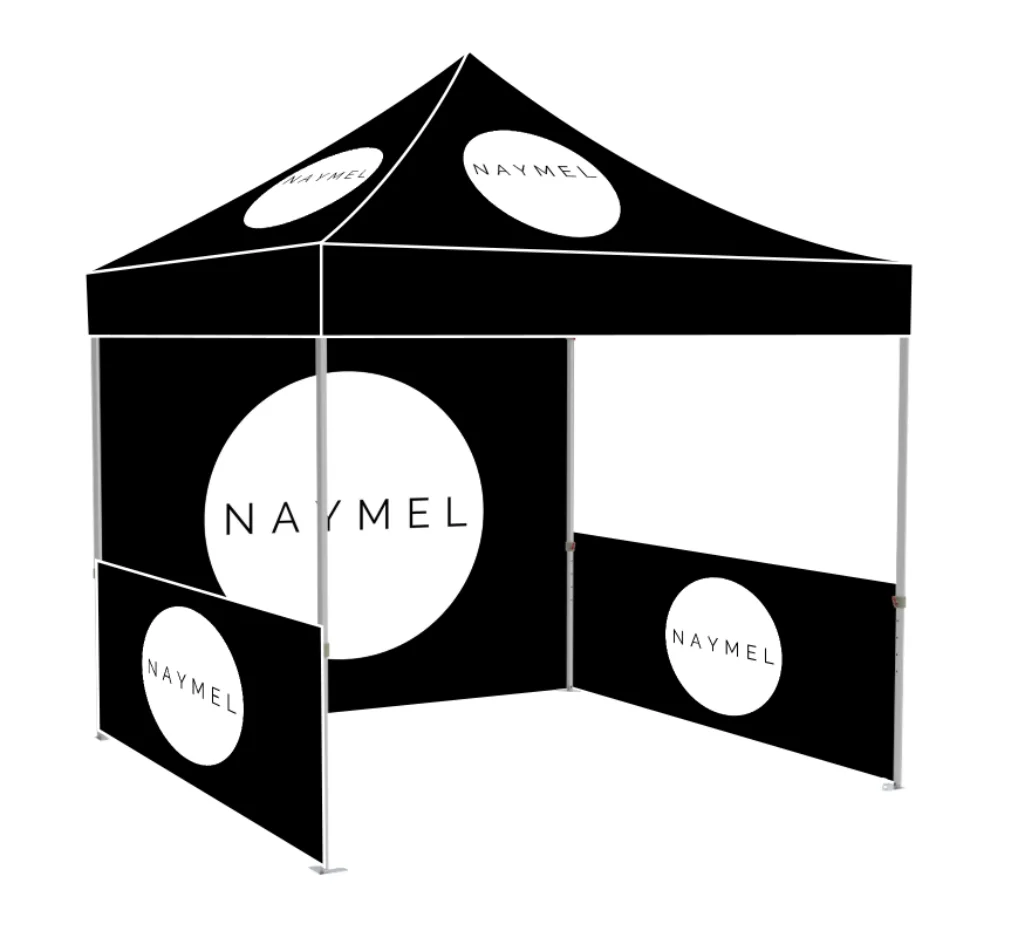 Maxcanopy Trade Show Tent 10x10ft Pop Up Canopy Trade Show Tent Round Canopy Tent