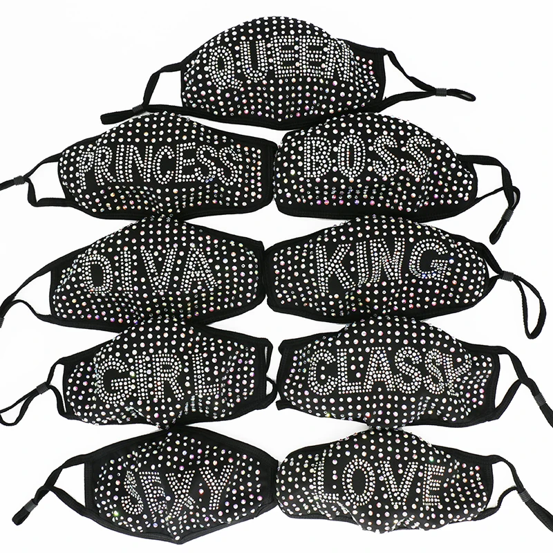 Оптовая продажа новинка 2021 женские пикантные макияжные лицо с надписью Queen Princess Diva Boss со