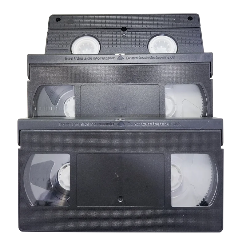 High quality best factory price T120 T180 T160 blank VHS video cassettes tape manufacturer