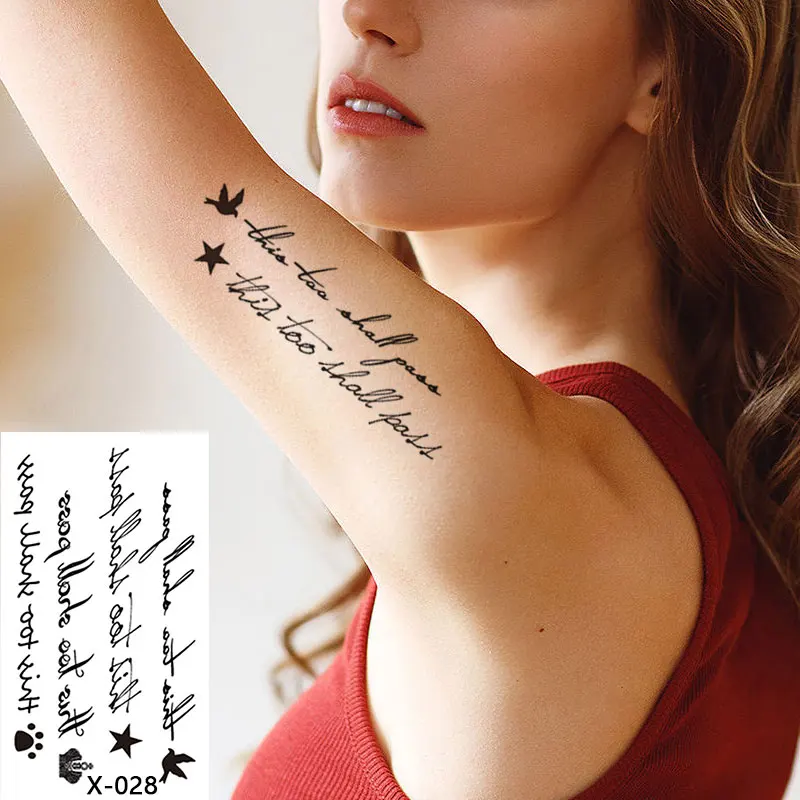 Оптовая продажа небольшой размер рук Пальцы Водонепроницаемый Временная наклейка поставка наклейки татуировки