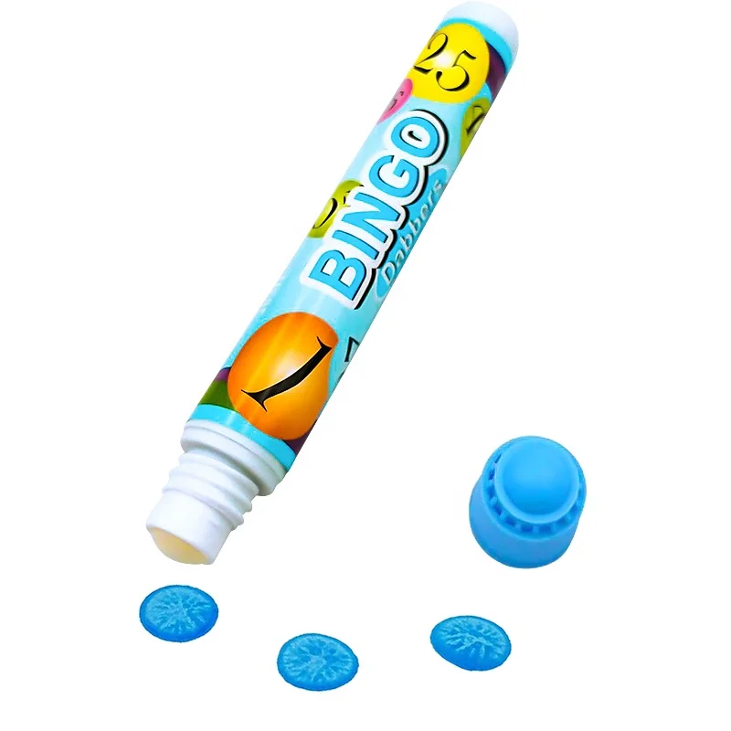 OEM Cheap Bingo Art Markers 10mm Nibs Small Capacity 20ml No Leaking 10 Colors Dot Marker Set Bingo Game Bingo Dabber Ink Dauber