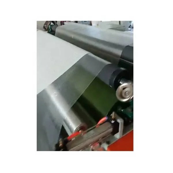 two PE film laminating on both sides EPE Foam Laminating Machinery