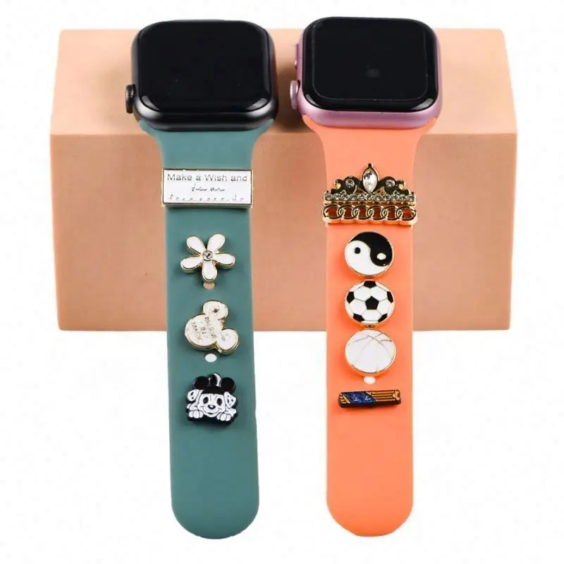 Watch Decoration Charms For i Watch Band Bracelet Metal Leg Decorative Nails For Iwatch Sport Strap Ornament Accessories