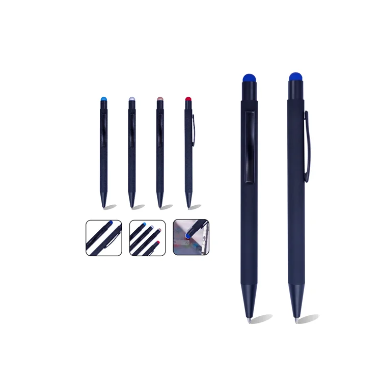 Дешевая ручка для ipad, ручка для iphone с металлическим стилусом, сенсорная ручка