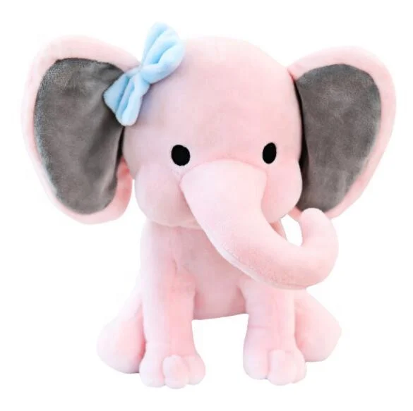 
CFP G016 Stocked Plush Baby Sleeping Doll Floppy Ear Plush Elephant Toy 