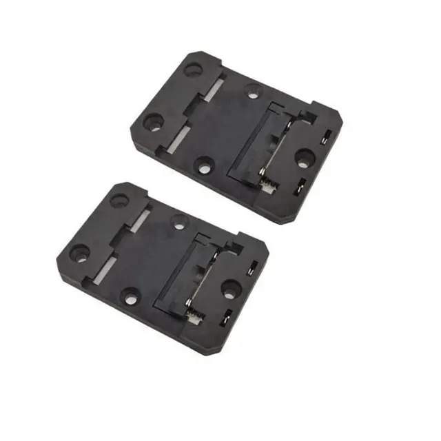 Spring Loaded Universal Plastic Din Rail Adapter Mount Clip Clamp