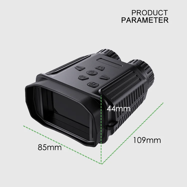 Portable Mini Binoculars Night Vision Goggles Infrared Digital Hunting Telescope Camping Equipment 1080P Video