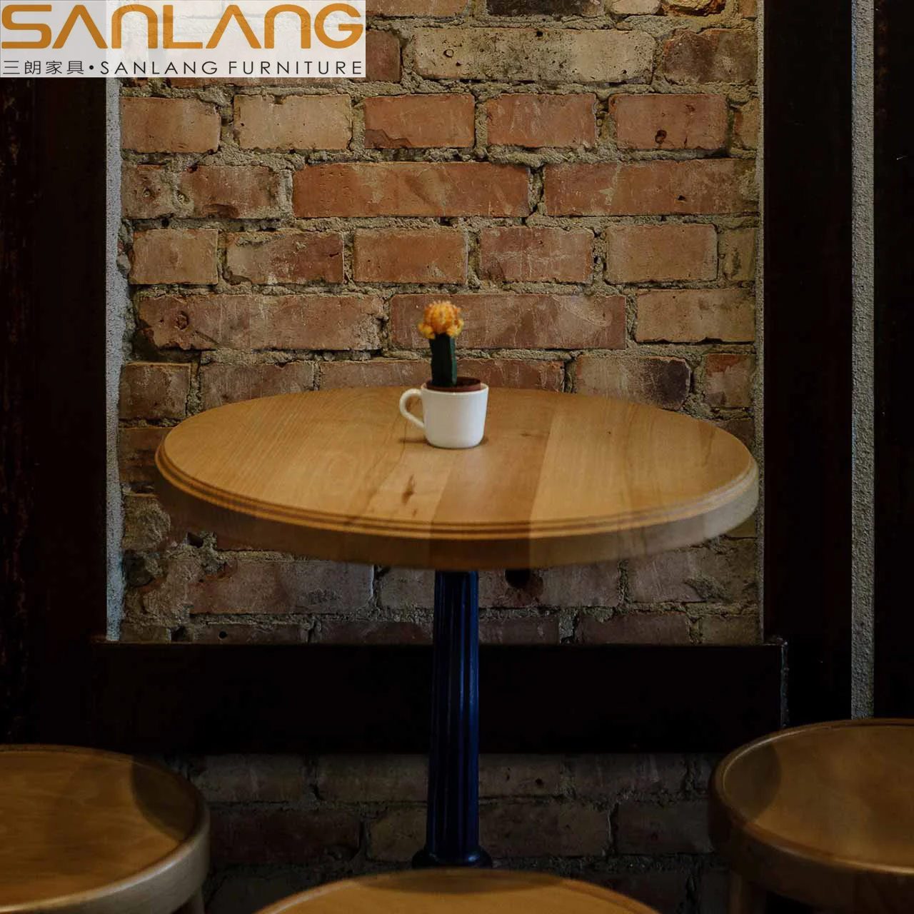 Foshan apartment furniture manufacturer wholesale chair mating coffee furnishings acrylic edge tabletop rectangular dining table