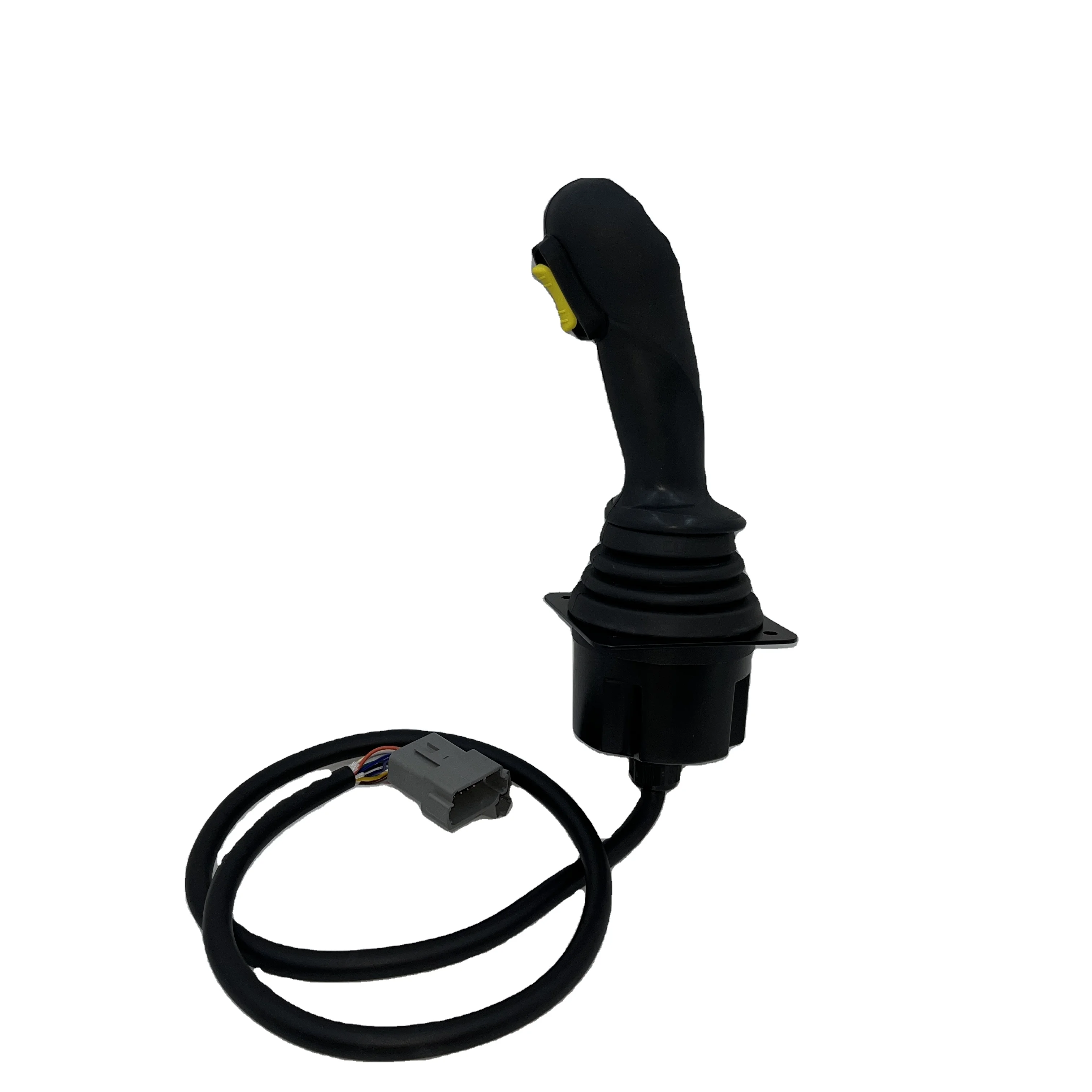 Joystick for Underground Loaders and Mining Trucks.X/Y Axis.Hydraulic Base Grip, 7 Switches