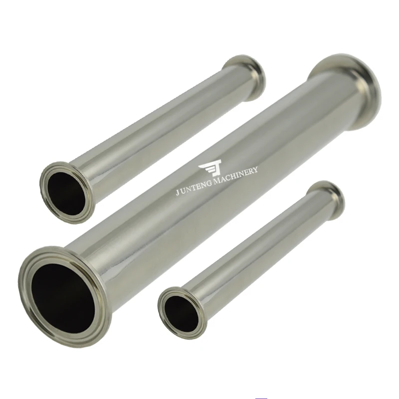 Sanitary Fittings Food Grade Three-clamp Pipe Stainless Steel Sanitary Fitting Manufacturer