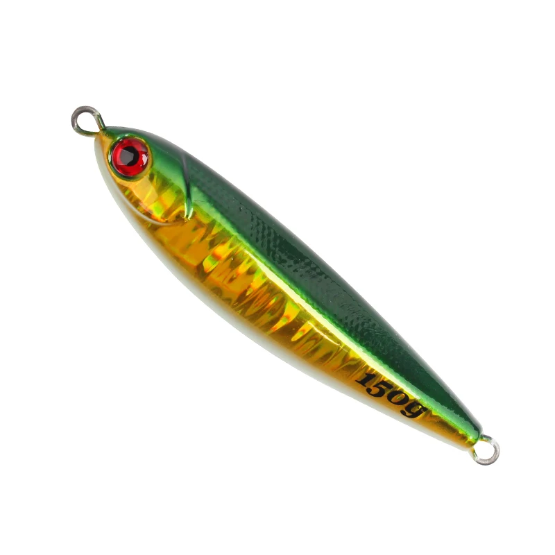 Long Throw Distance Deep Saltwater Sinking Lead Metal Vertical Jigging Lures