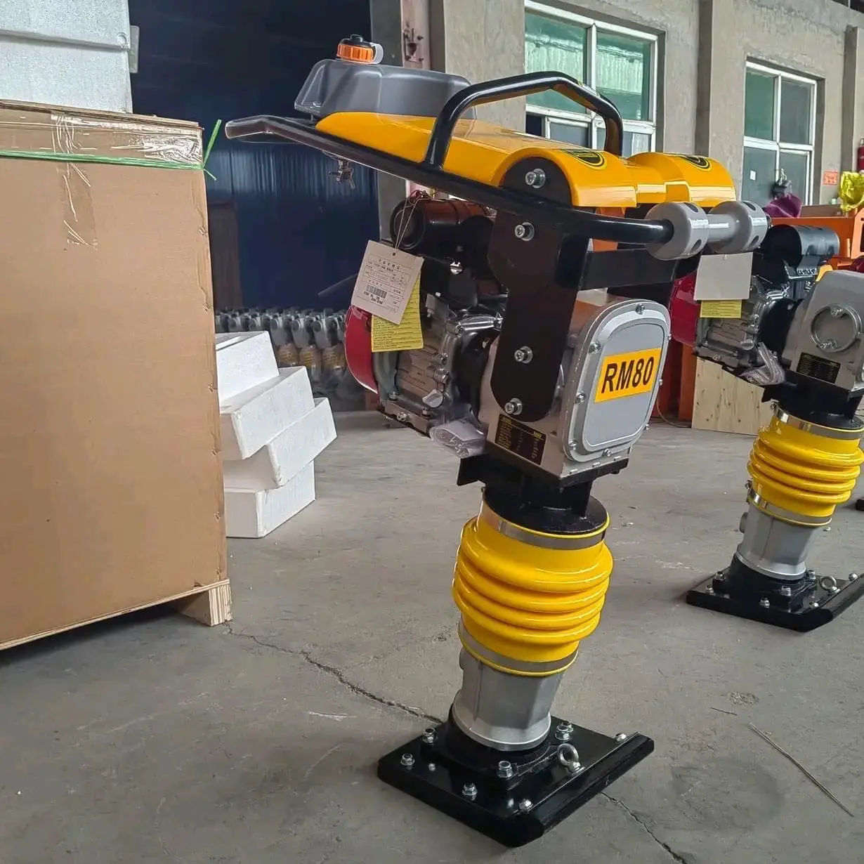 machine manufacturer HCD90/80 tamping rammer soil vibrating machine floor jumping jack compactor Rammer Machine