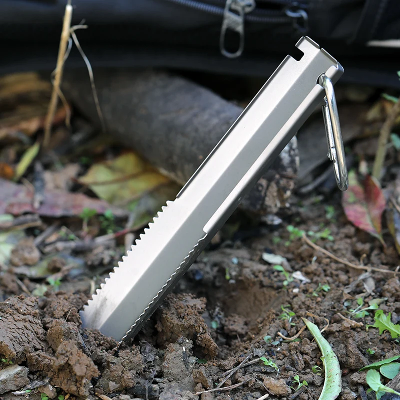 Garden Spade Multipurpose Outdoor Garden Hand Trowel Gardening Tool for Hiking Camping Mixing Soil Transplanting Backpacking