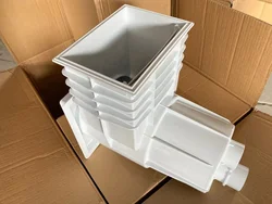 60923 Factory supply swimming pool 15 M Wall Skimmer with Square Frame and Round Lid for Concrete Pool,POOL & SPA accessories