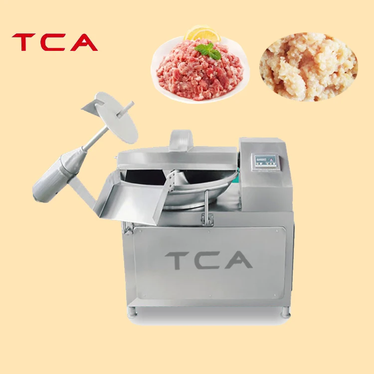 TCA 40L/80L/125L meat bowl  silent cutter chopper machine processing for sale