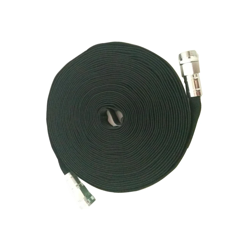 Lightweight, Ultra Flexible, Durable, Kink-Free Garden PU Hose, lay flat irrigation hose 5/8-Inch by 50-Feet