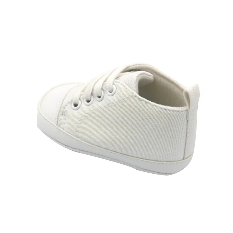 Fashion Lace-up Baby Casual Shoes Non-slip Cotton Sole Baby Comfortable Toddler Shoes