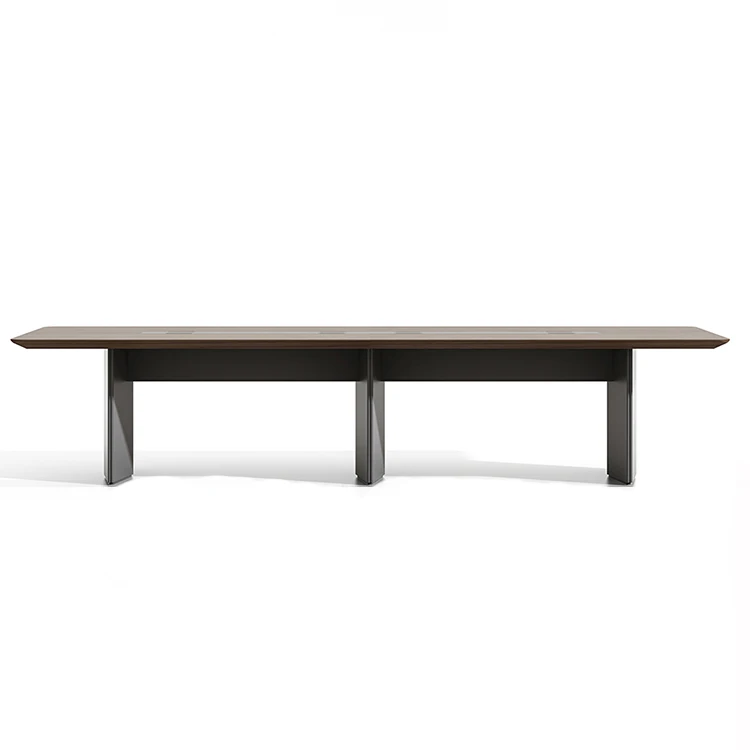 Luxury Furniture Large 18 Person Board Conference Wooden Office Meeting room table For Sale