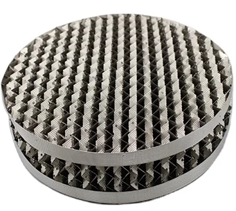 Stainless Steel Metal Perforated Plate Corrugated Packing Structured Packing for Distillation Column