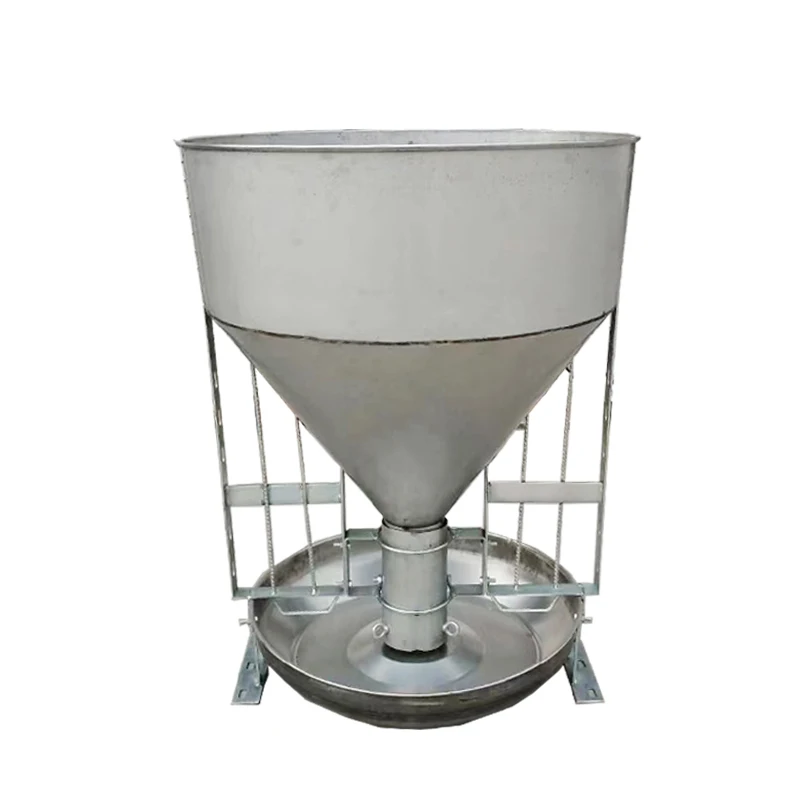 100 kg stainless steel chassis wet and dry pig feeding equipment automatic feeder for pigs pig equipment farming