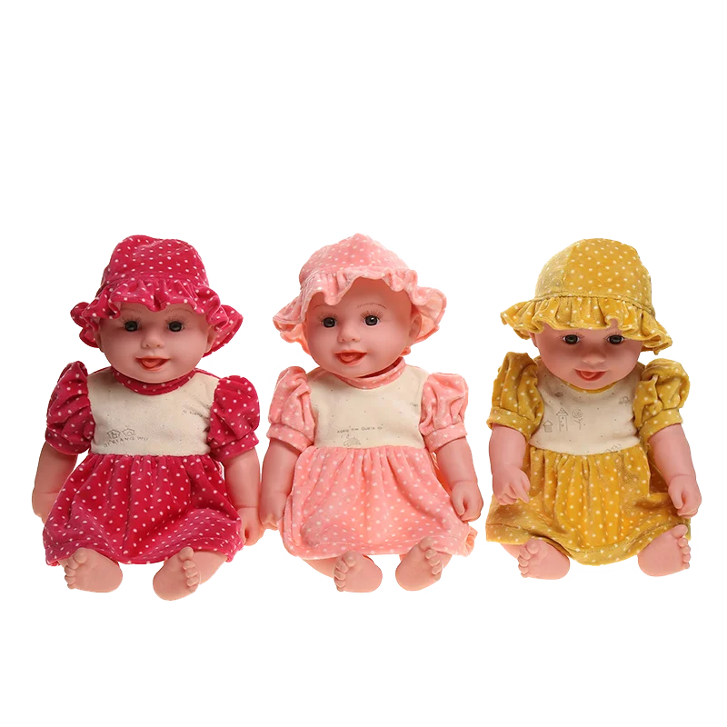 New style selling hot real smile vinyl girl lovely doll