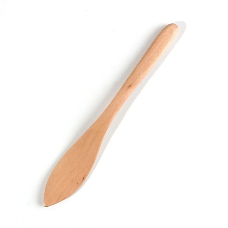 
Handmade Environmental Protection Small Butter Knife Safety Against Accidental Injury Wood Dinner Knife 