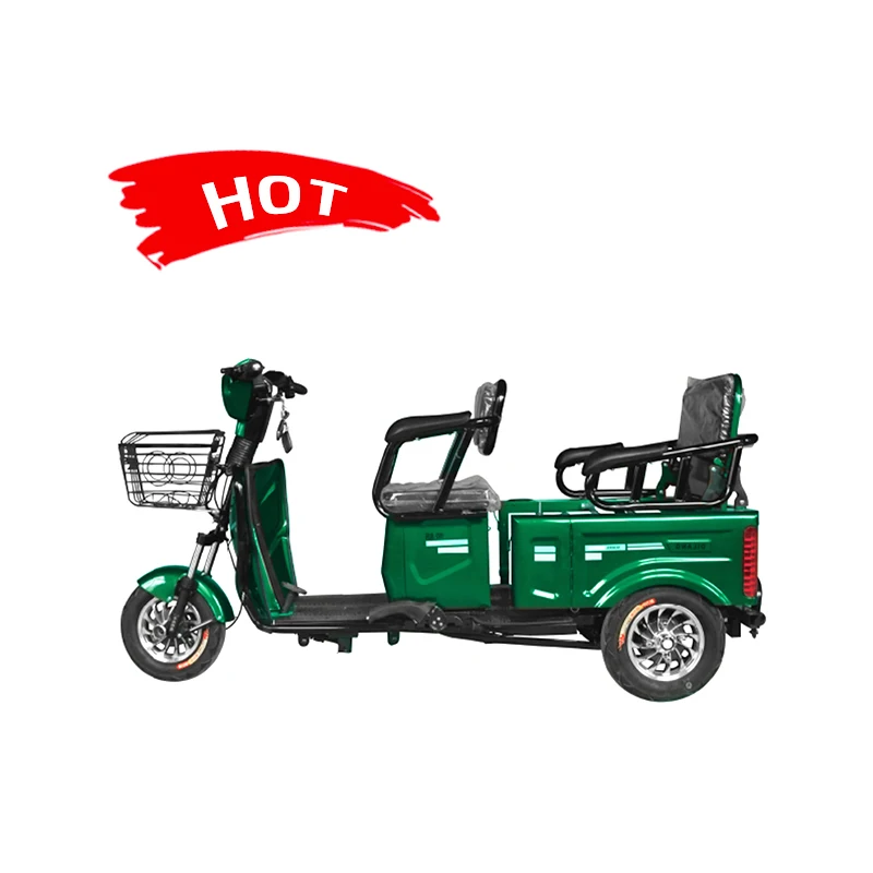 High-Quality Hot Sell Electric Tricycle For Handicapped Professional Manufacturer 48V 500W Electric Delivery Tricycle